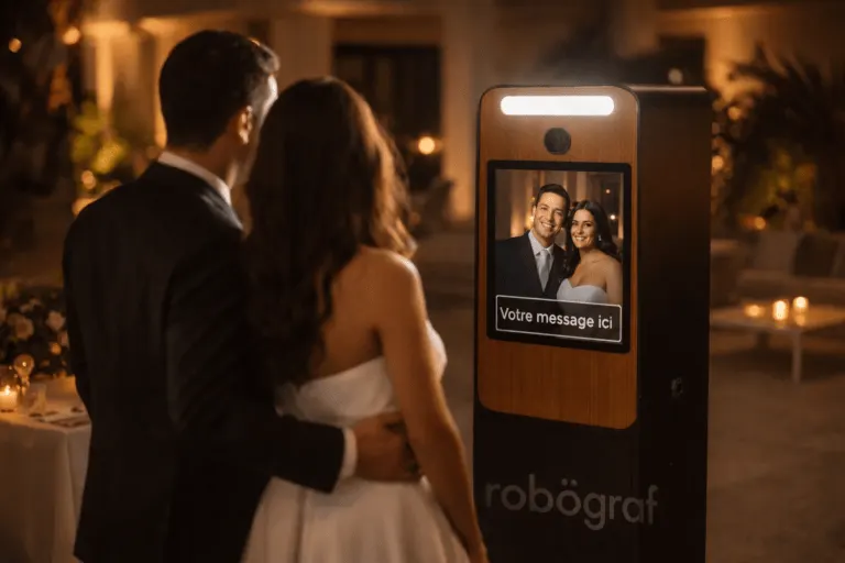 Photobooth mariage Robograf en Tunisie
