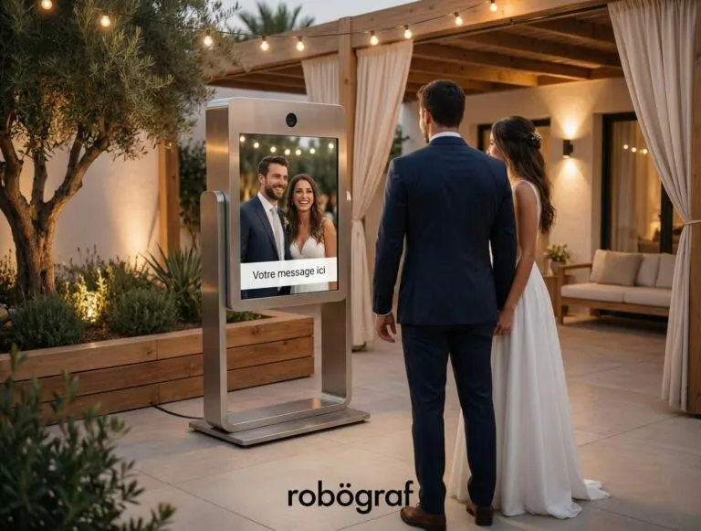 Animation photobooth lors d’un mariage en Tunisie