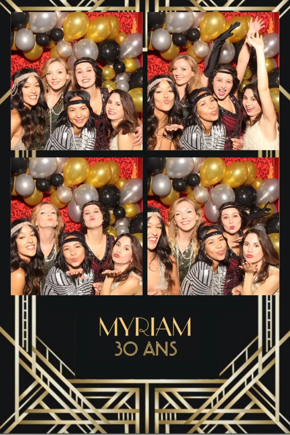 Photobooth Robograf lors d’un anniversaire en Tunisie